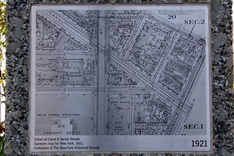 Albert Capsouto Park: Plaque 5 image. Click for full size.