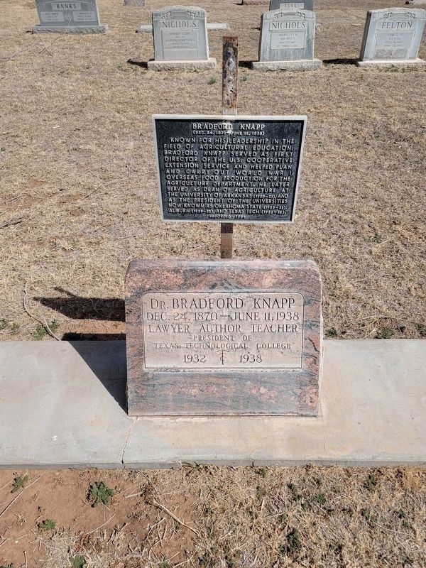 Bradford Knapp Marker image. Click for full size.