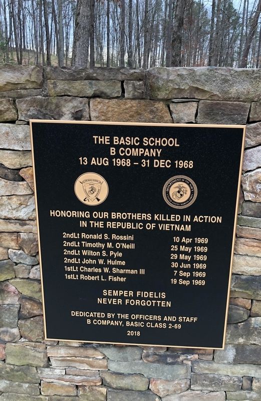 The Basic School Marker image. Click for full size.