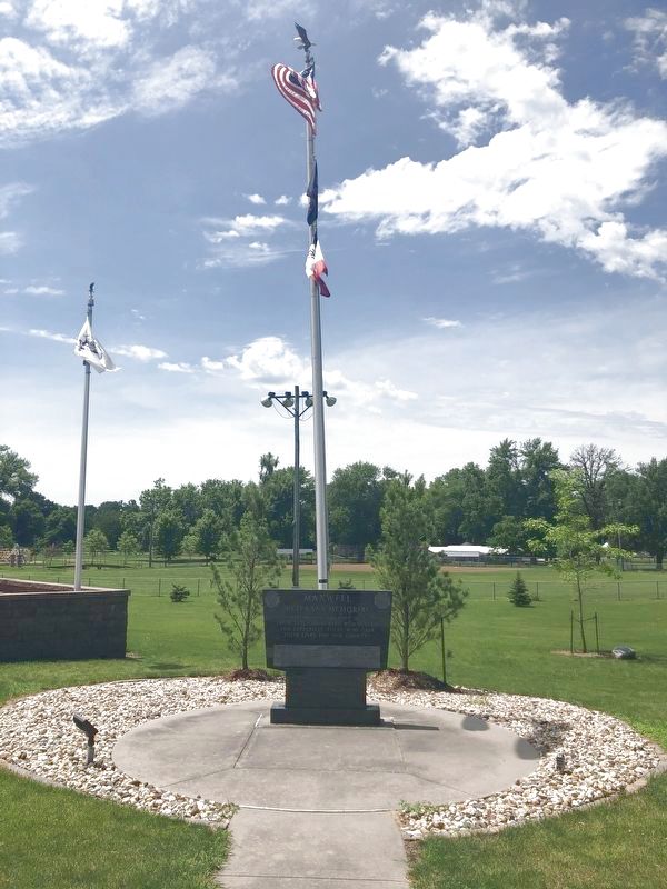 Maxwell Veterans Memorial image. Click for full size.