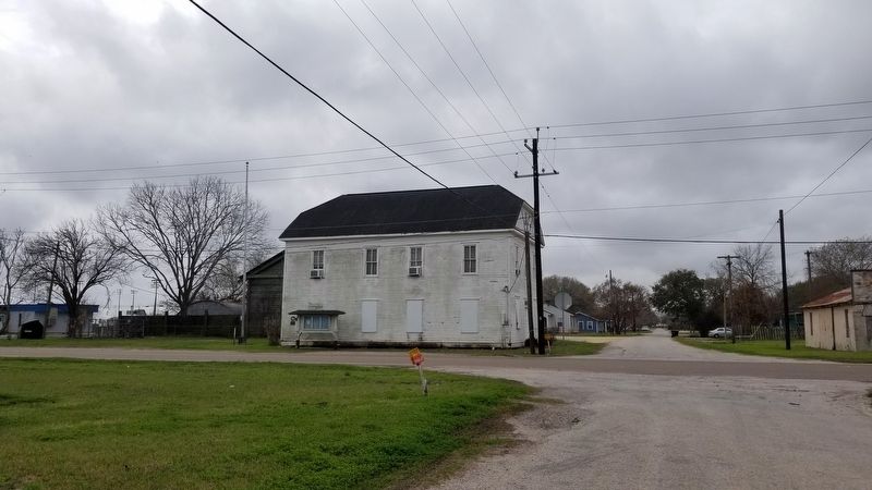 The view of the Masonic Lodge #411 from the road. Click for full size. The view of the Masonic Lodge #411 from the road image. Click for full size.