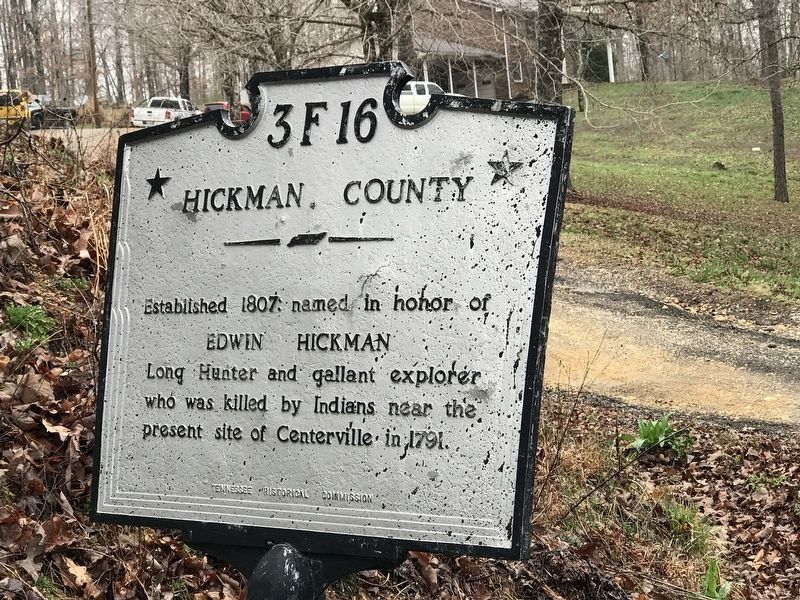Hickman County Marker image. Click for full size.