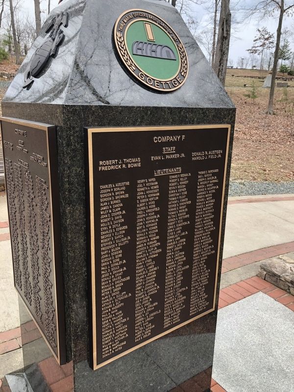 The Third Basic Officers Class of 1957 Marker image. Click for full size.