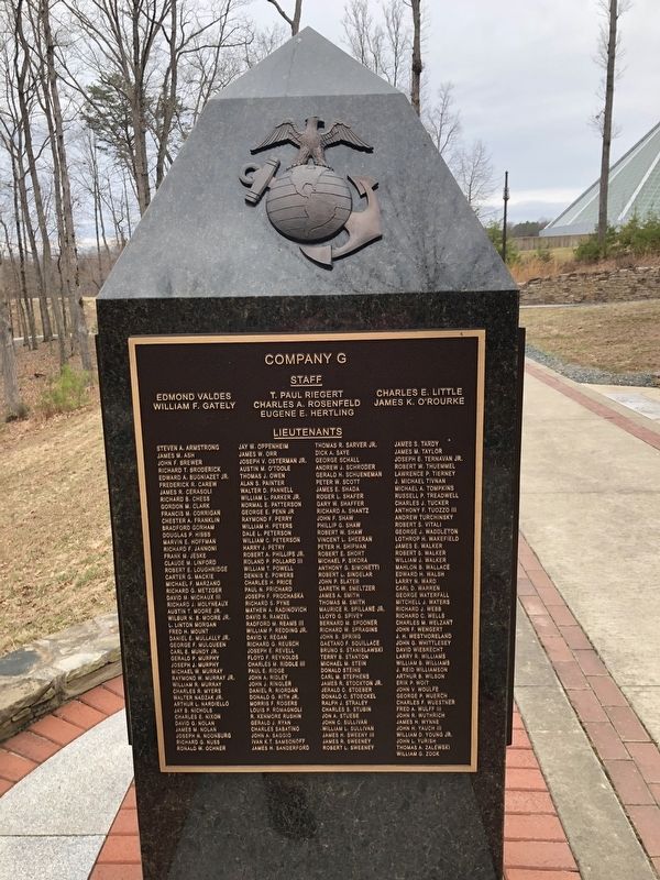 The Third Basic Officers Class of 1957 Marker image. Click for full size.