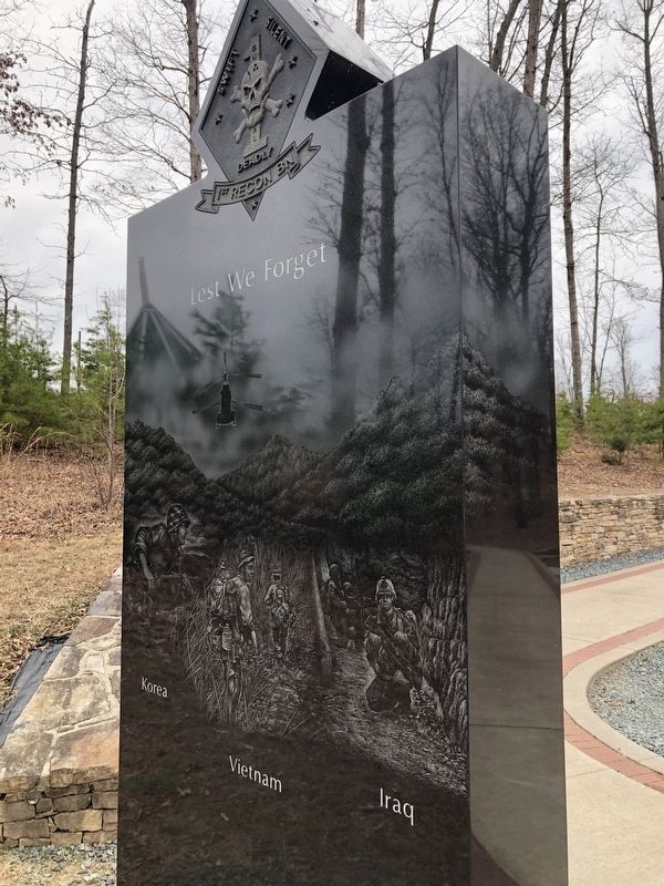 1st Reconnaissance Battalion Marker image. Click for full size.