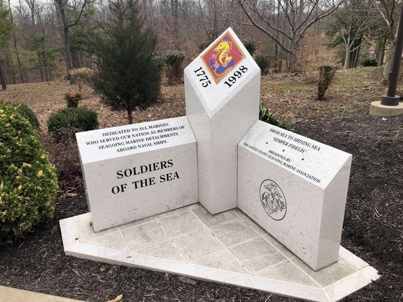 Soldiers of the Sea Marker. Click for full size. Soldiers of the Sea Marker image. Click for full size.