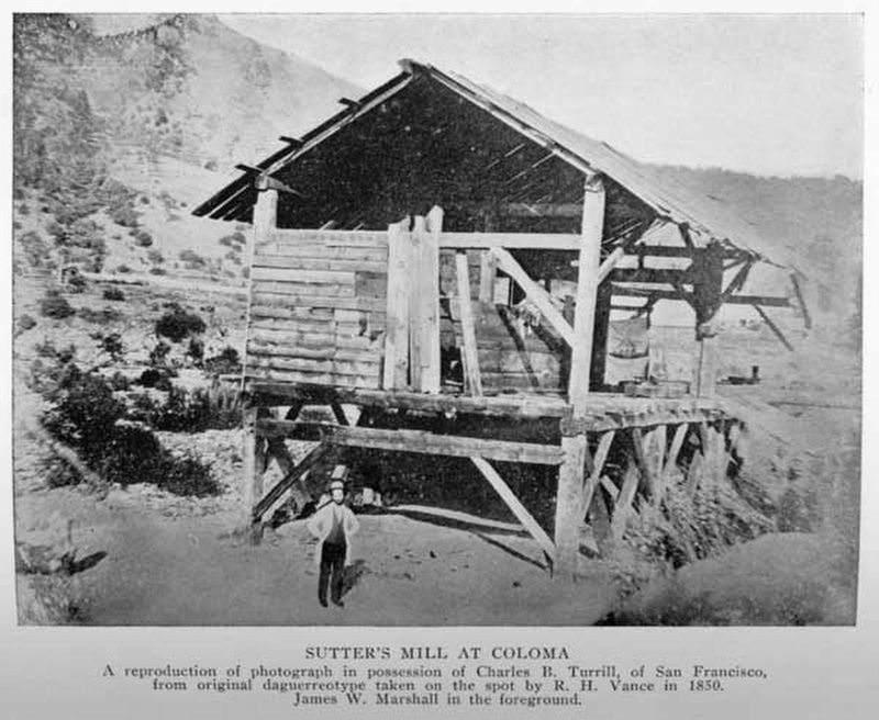 "Sutter's Mill on Coloma" image. Click for full size.