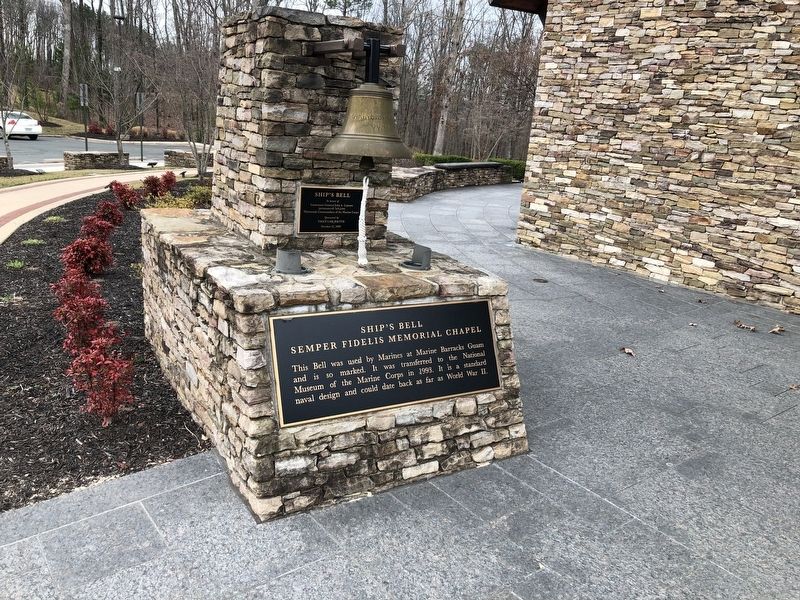 Ship's Bell Marker. Click for full size. Ship's Bell Marker image. Click for full size.