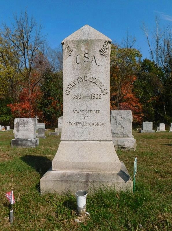 Grave of Henry Kyd Douglas image. Click for full size.
