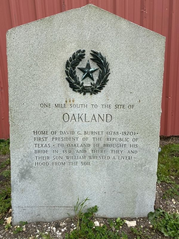 Oakland Marker image. Click for full size.