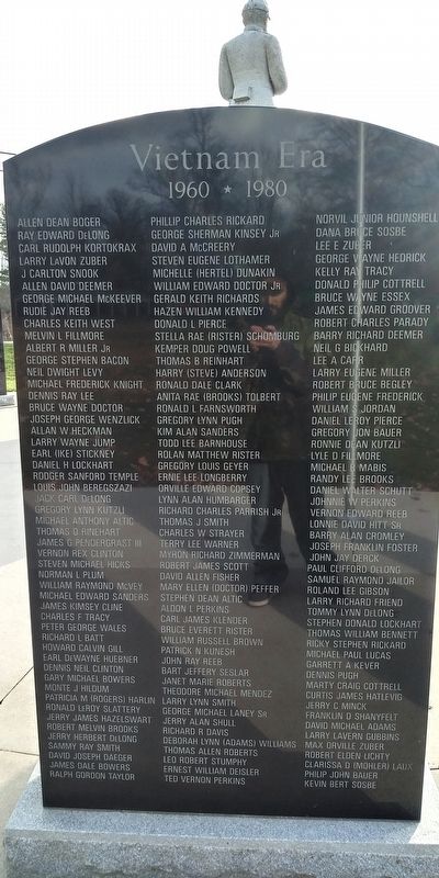 Antwerp's Vietnam Era Veterans Memorial image. Click for full size.