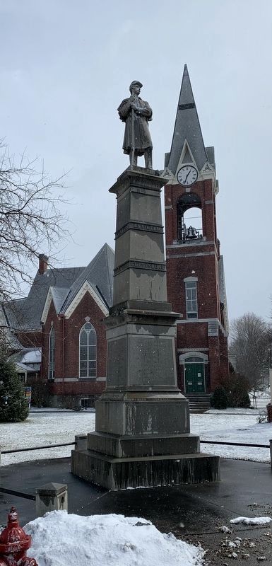 Sherburne Civil War Monument image. Click for full size.