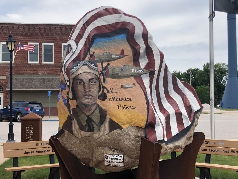 Stratford Freedom Rock Veterans Memorial East Side image. Click for full size.