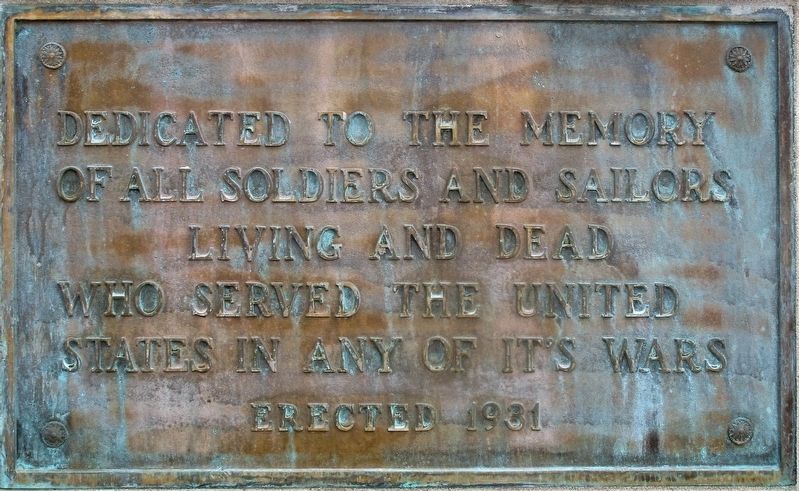 Spartanburg Veterans Memorial. Click for full size. Spartanburg Veterans Memorial image. Click for full size.