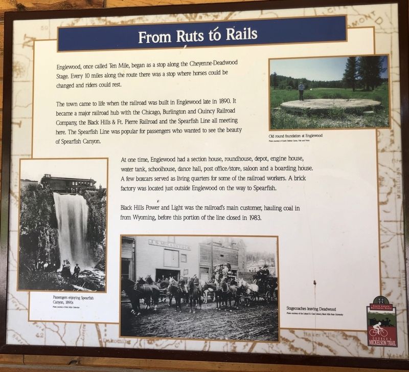 From Ruts to Rails Marker image. Click for full size.