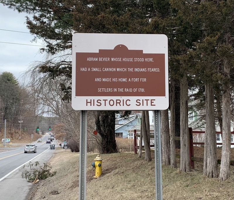 Abram Bevier Marker image. Click for full size.
