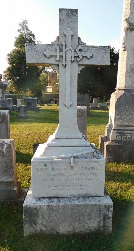 Grave of General Samuel Garland image. Click for full size.