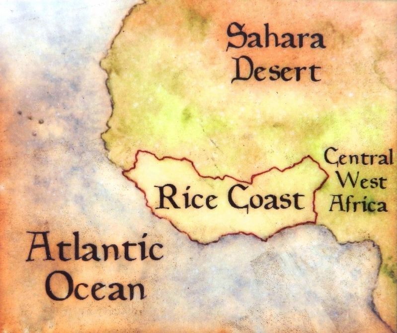 Marker detail: Rice Regions of Africa Today image. Click for full size.
