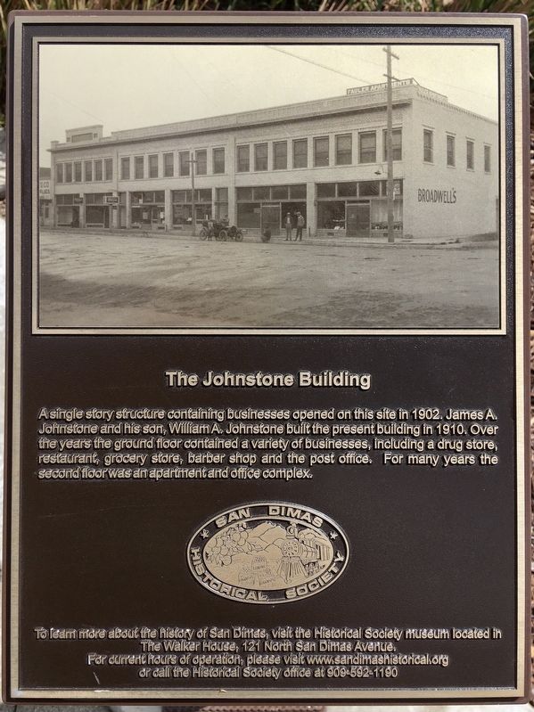 Johnstone Building Marker image. Click for full size.