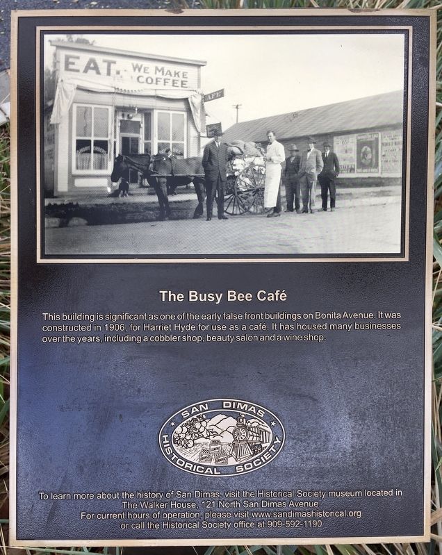 Busy Bee Caf� Marker image. Click for full size.