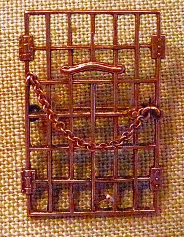 Jail Door Pin image. Click for full size.