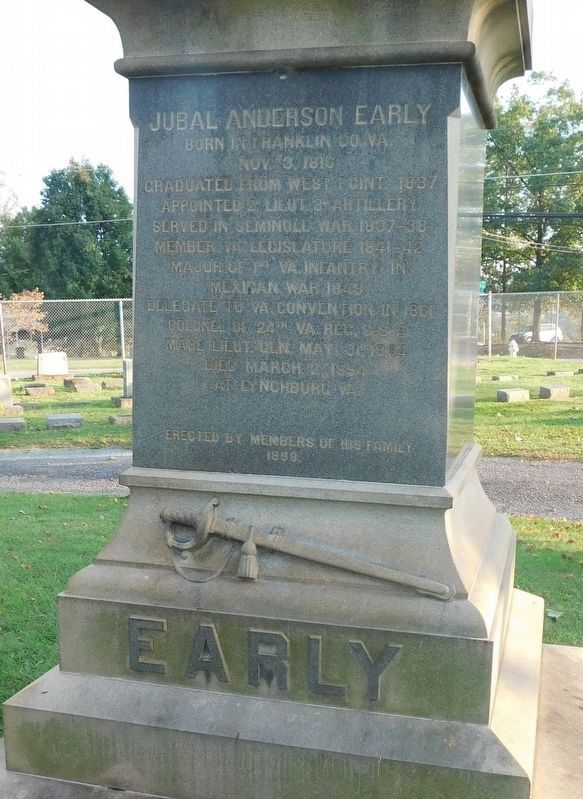 Jubal Early Grave Closeup image. Click for full size.