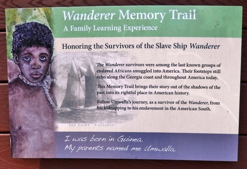 <i>Wanderer</i> Memory Trail Marker image. Click for full size.