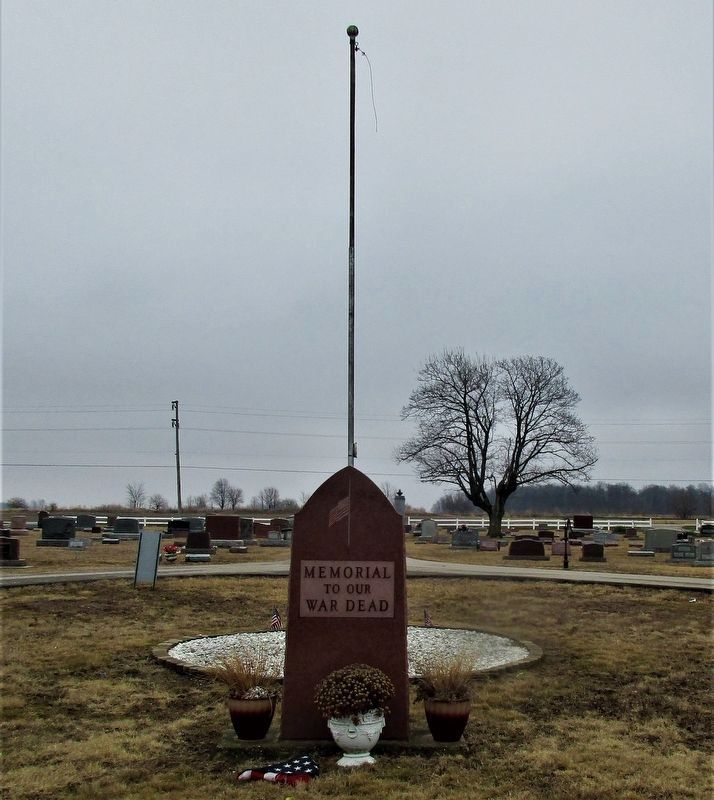 Vinson Cemetery War Memorial. Click for full size. Vinson Cemetery War Memorial image. Click for full size.
