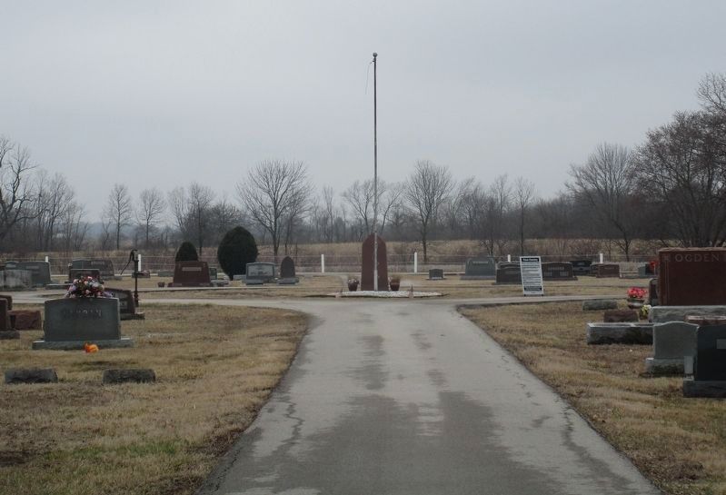 Vinson Cemetery War Memorial. Click for full size. Vinson Cemetery War Memorial image. Click for full size.