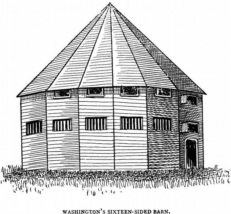 Washington's Sixteen-Sided Barn image. Click for full size.
