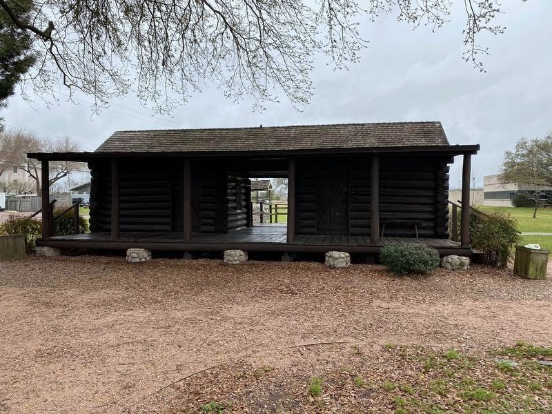 Representation of Dr. George Moffit Patrick's Cabin. Click for full size. Representation of Dr. George Moffit Patrick's Cabin image. Click for full size.