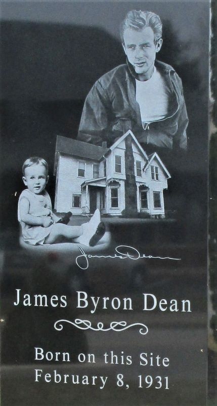Birthplace of James Dean Marker image. Click for full size.
