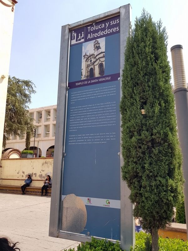 Church of la Santa Veracruz Marker image. Click for full size.