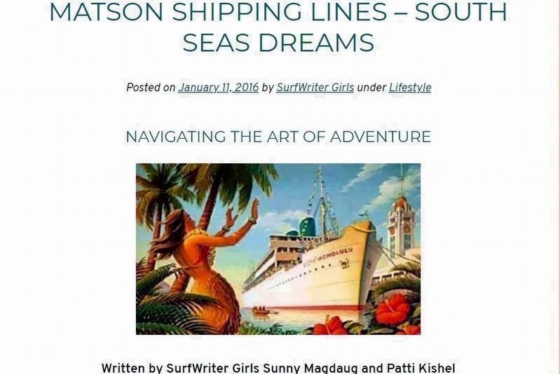 Surf'N Beach Scene Magazine article. Click for more information. Surf'N Beach Scene Magazine article image. Click for more information.