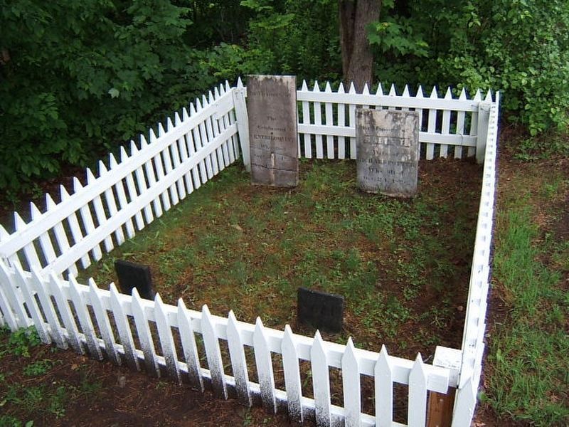 The Potter family gravesite. Click for full size. The Potter family gravesite image. Click for full size.