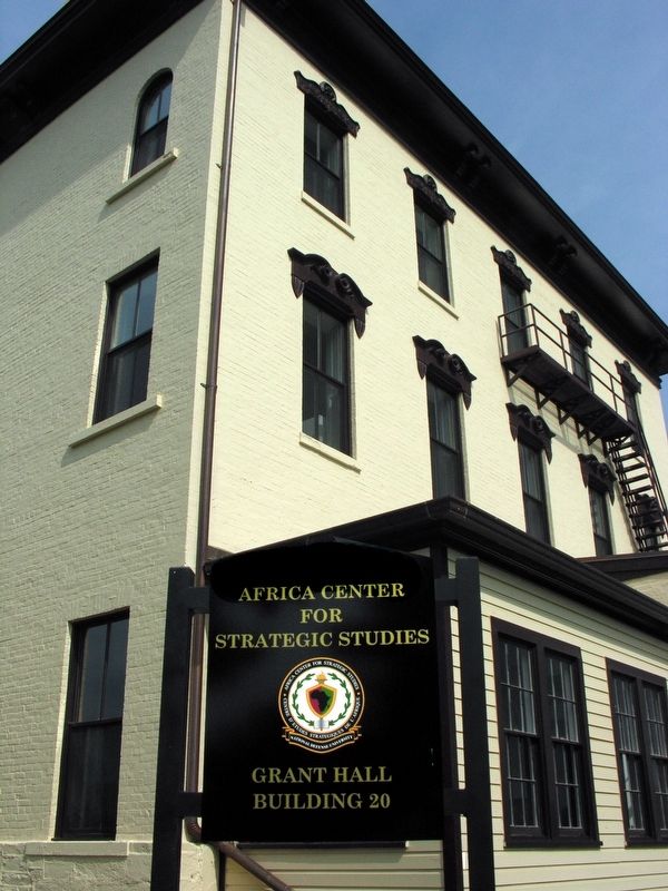 Africa Center For Strategic Studies<br>Grant Hall<br>Building 20. Click for full size. Africa Center For Strategic Studies<br>Grant Hall<br>Building 20 image. Click for full size.