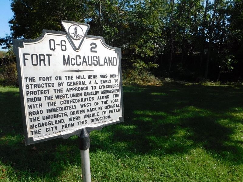 Fort McCausland Marker image. Click for full size.