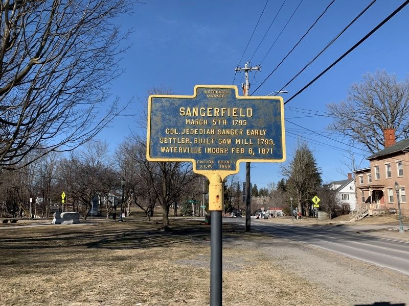 Sangerfield Marker image. Click for full size.