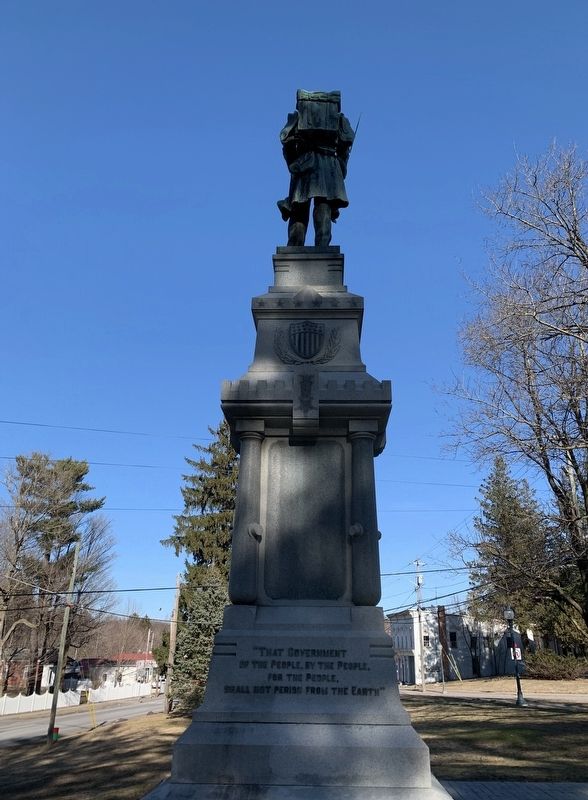 Waterville Civil War Memorial. Click for full size. Waterville Civil War Memorial image. Click for full size.