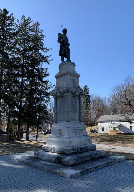 Waterville Civil War Memorial. Click for full size. Waterville Civil War Memorial image. Click for full size.