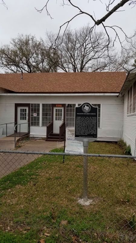 Palacios Colored School Marker image. Click for full size.