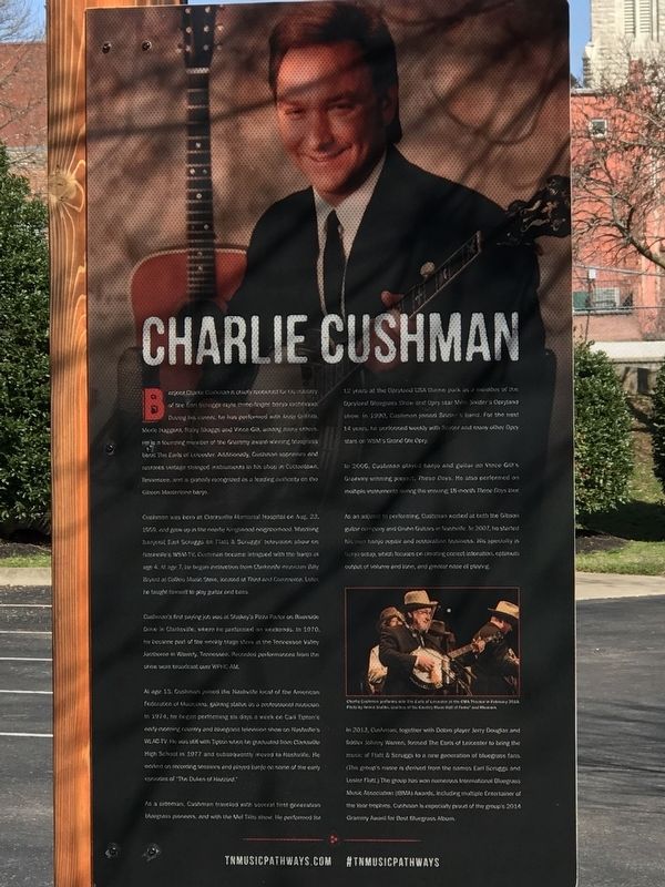 Charlie Cushman Marker image. Click for full size.
