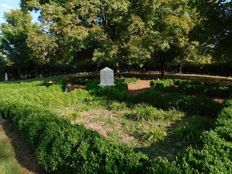 Fifty Confederate Dead Memorial. Click for full size. Fifty Confederate Dead Memorial image. Click for full size.