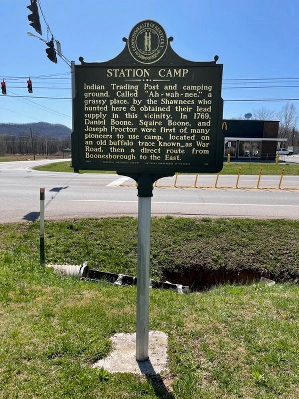 Station Camp Marker image. Click for full size.