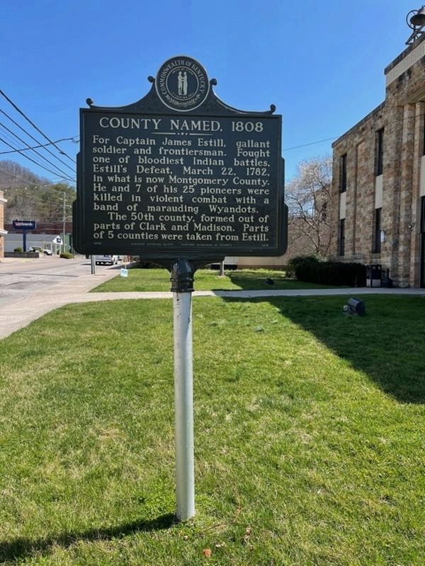County Named, 1808 Marker image. Click for full size.