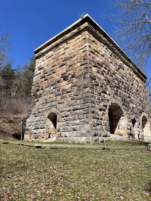 The nearby Red River (Fitchburg) Furnace image. Click for full size.