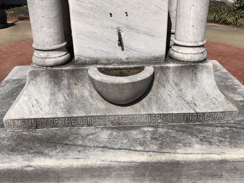 Trigg County Confederate Memorial. Click for full size. Trigg County Confederate Memorial image. Click for full size.