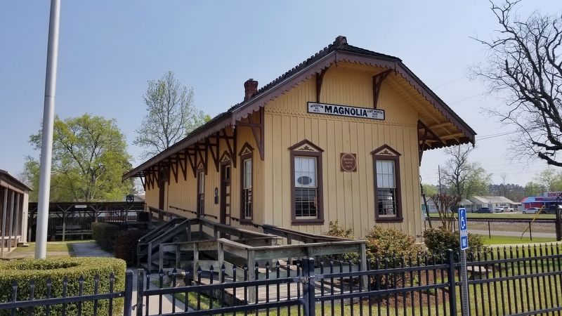 The Magnolia Depot. Click for full size. The Magnolia Depot image. Click for full size.
