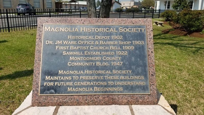 A second marker for the other historical buildings on site. Click for full size. A second marker for the other historical buildings on site image. Click for full size.