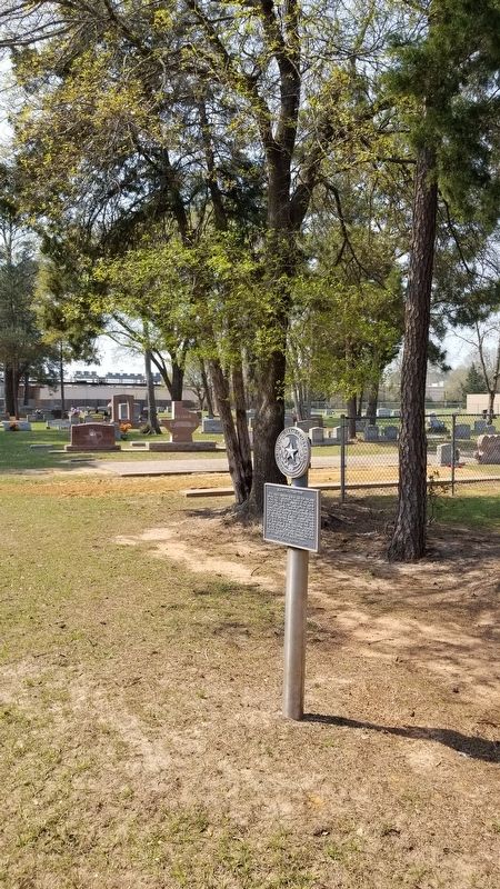 The Magnolia Cemetery and the marker image. Click for full size.